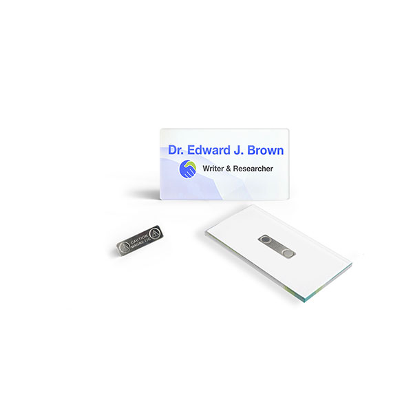 Q074 Acrylic Name Badge