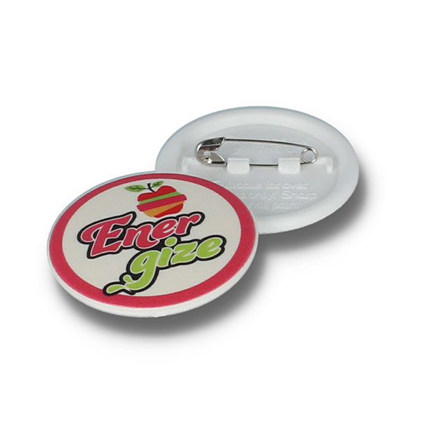 M109 37mm Circular Recycled Button Badge