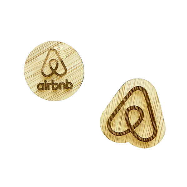 Q074 30mm Bamboo Badge