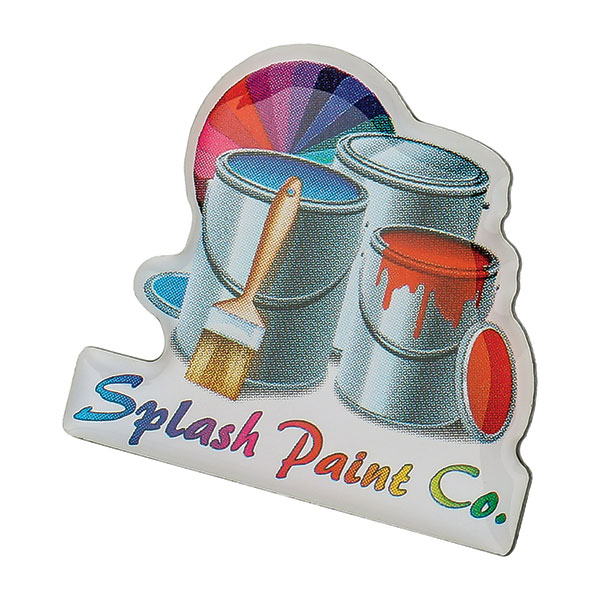 Q075 20mm Printed Epoxy Cover Badge
