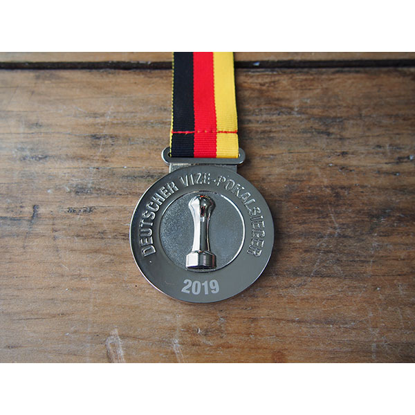 N078 Stamped Iron Medal