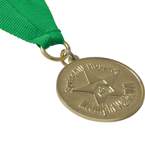 L036 Stamped Iron Medal -Full Colour 