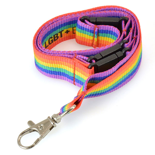 L118 Rainbow Lanyard