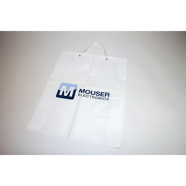 H104 Plastic Carrier Bag with Rope Handles