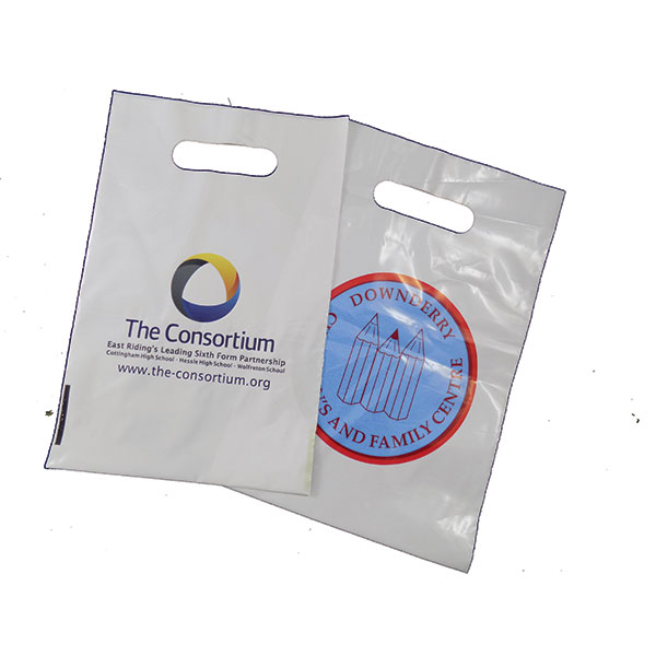 L130 30% Recycled Small Plastic Goody Bag