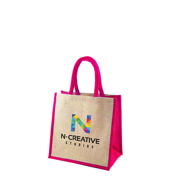 Q048 Green & Innocent Mamba CT Jute Bag - Full Colour