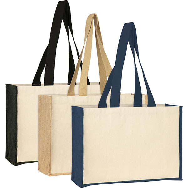 L134 Brookland Cotton Jute Shopper