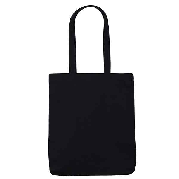 H102 Black 10oz Canvas Cotton Shopper