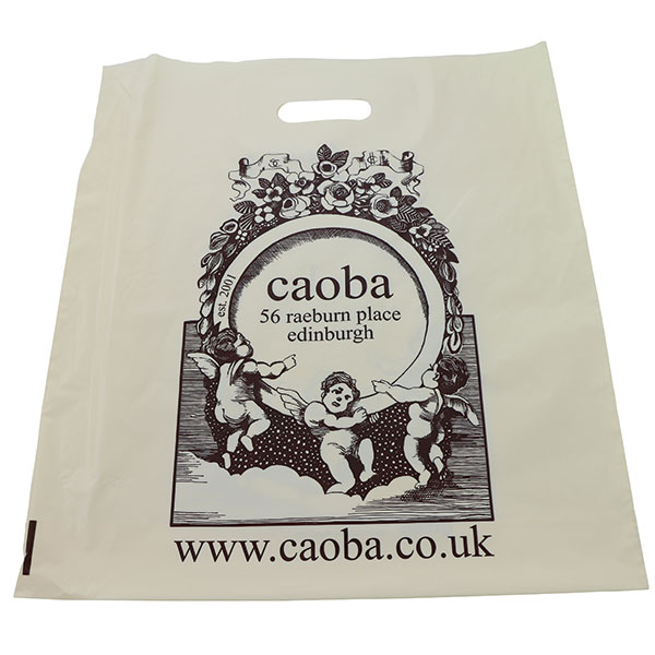 L130 200g Sugar Cane Polythene Mini Carrier Bag