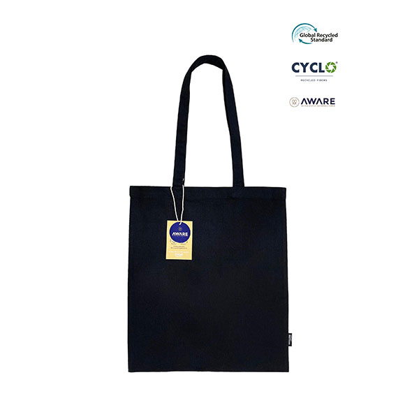 N067 Green & Innocent Falusi Recycled Cotton and rPET Shopper - Spot Colour