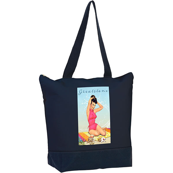 Q047 Greatstone 12oz Cotton Deluxe Tote Bag - Full Colour