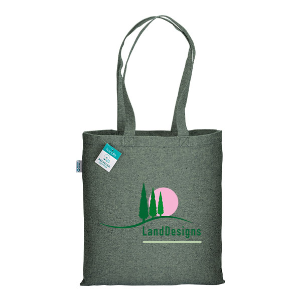 Q050 Recycled Cotton Shopper - Spot Colour