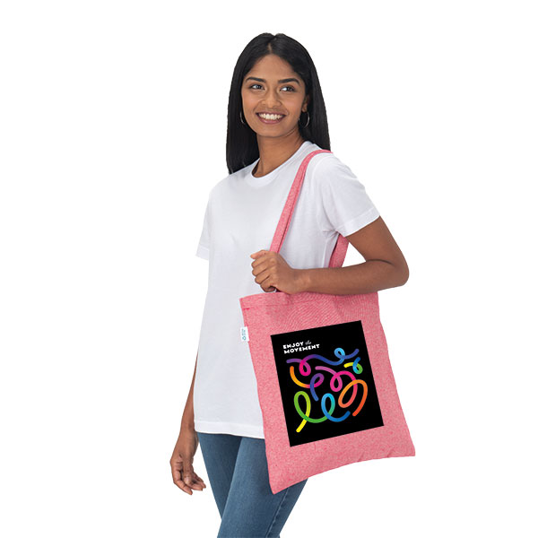Q050 Recycled Cotton Shopper - Full Colour
