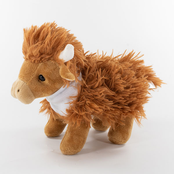 Q143 14cm Plush Highland Cow