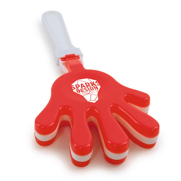 J118 Large Plastic Hand Clapper