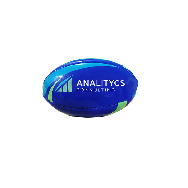 N047 Mini Size Promotional Rugby Ball - Spot Colour