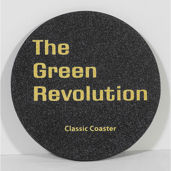 L029 Recycled Leather Coaster
