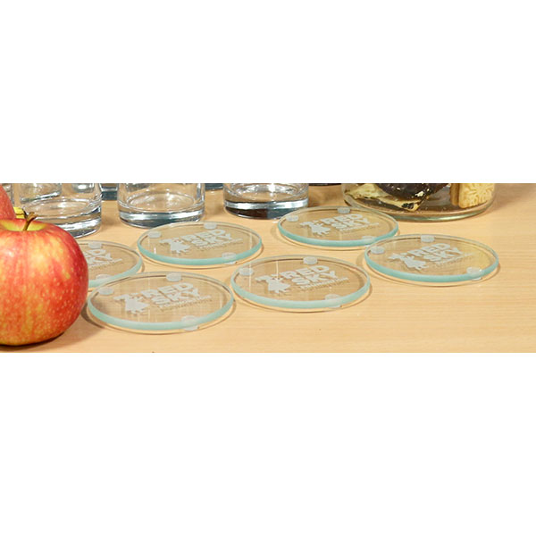 M031 Round Glass Coaster