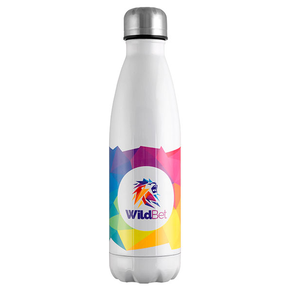 M017 Mood Vacuum Bottle - Gloss White - Full Colour