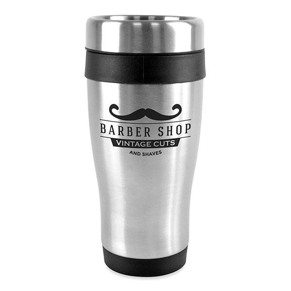 M020 Ancoats Stainless Steel Travel Tumbler 400ml - Spot Colour