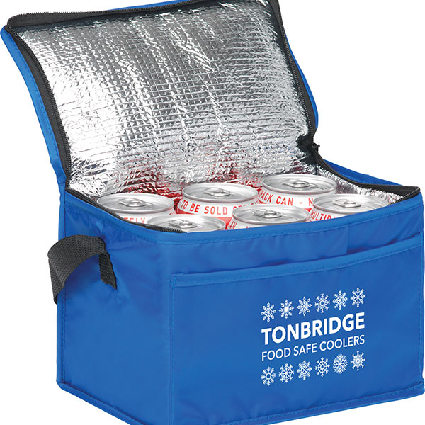 Q052 Tonbridge Recycled 6 Can Cooler - Spot Colour