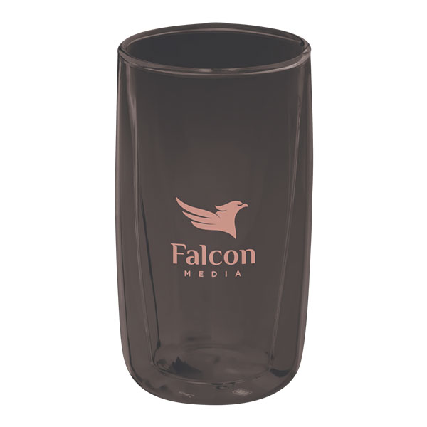 Q094 Chili Calypso Double Walled Drinking Glass - 330ml - Spot Colour