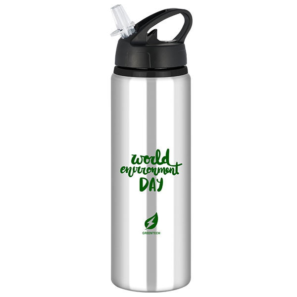 Q078 Tide 750ml Snap Cap Water Bottle - Spot Colour