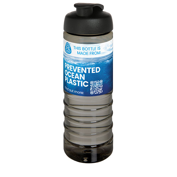 N107 H2O Active Eco Treble Bottle 750ml - Full Colour
