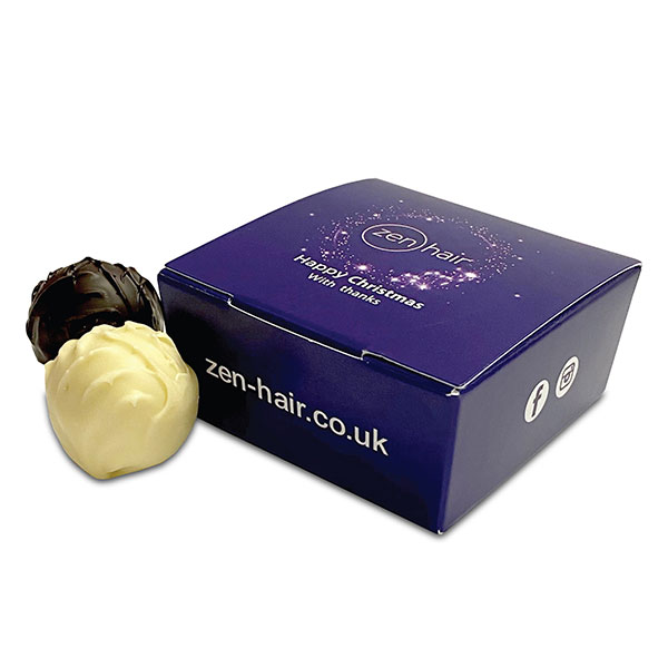 Q061 Four Chocolate Truffle Box