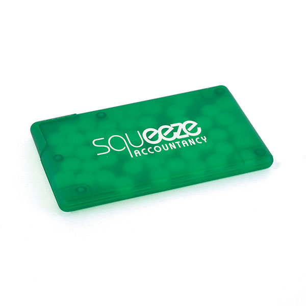 Q062 Business Card Mint Holder - Spot Colour