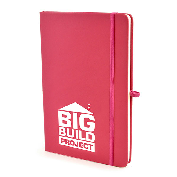 Q128 A5 Mole Notebook - Spot Colour