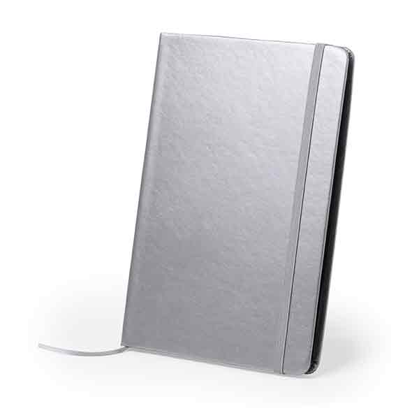 H025 Metallic PU Leather 80 Sheet Notebook