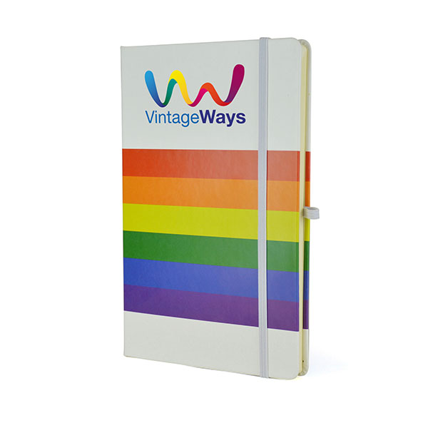 M073 A5 Rainbow Mole Notebook - Full Colour