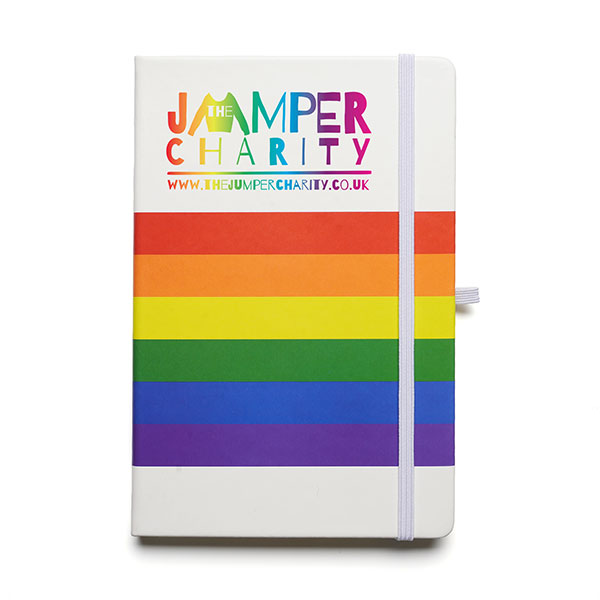 N149 A5 Rainbow Mole Notebook - Full Colour