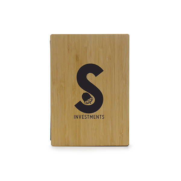 M072 Bamboo A5 Notebook - Engraved