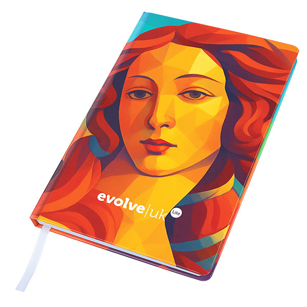 Q132 Evolve UK Lite Case Bound Bespoke Notebook