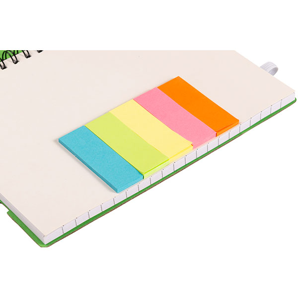 H028 Lined Notebook with Tabs and Rule