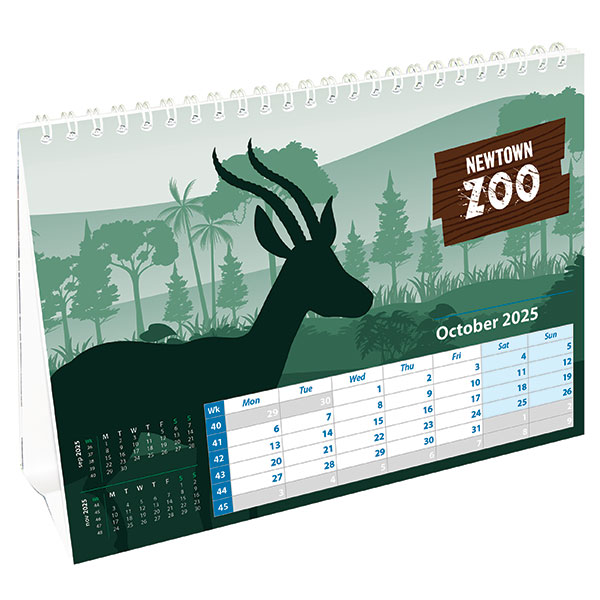 N151 A5 Easel Calendar