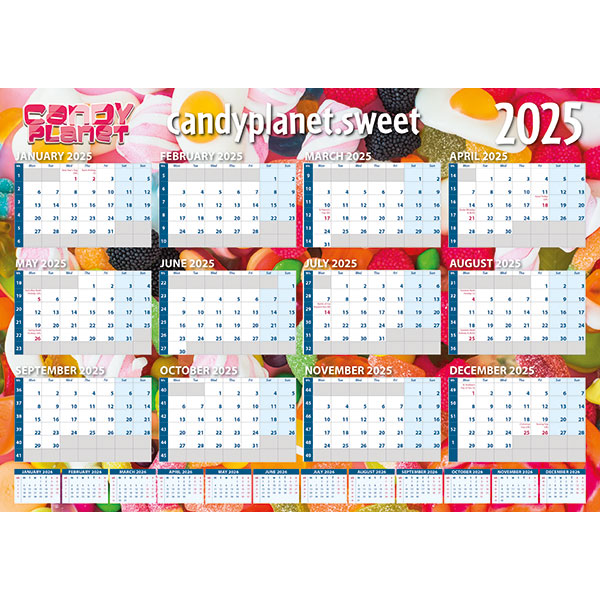 N151 A3 Wall Planner