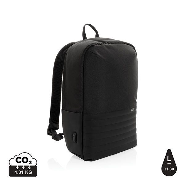 M125 Swiss Peak RFID Anti Theft Laptop Backpack - Spot Colour