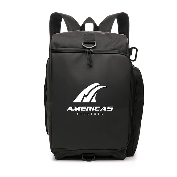Q038 Recycled 2-in-1 Duffel Backpack