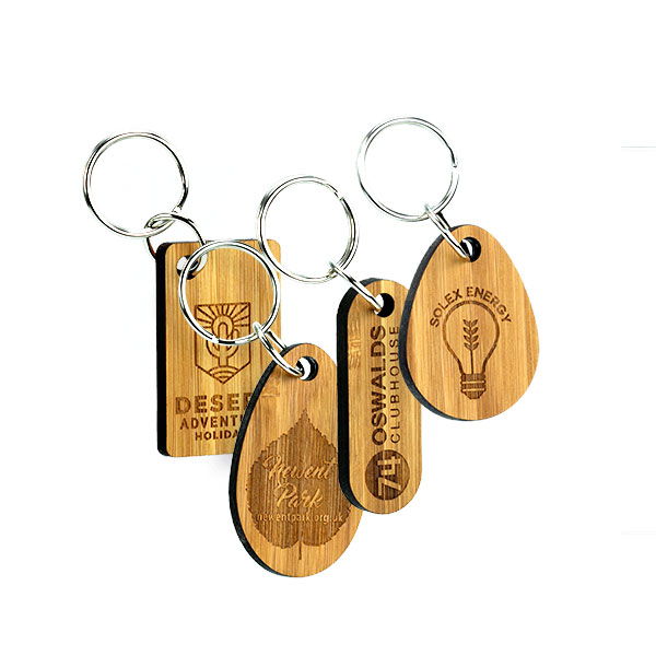 L100 Moso Bamboo Key Ring