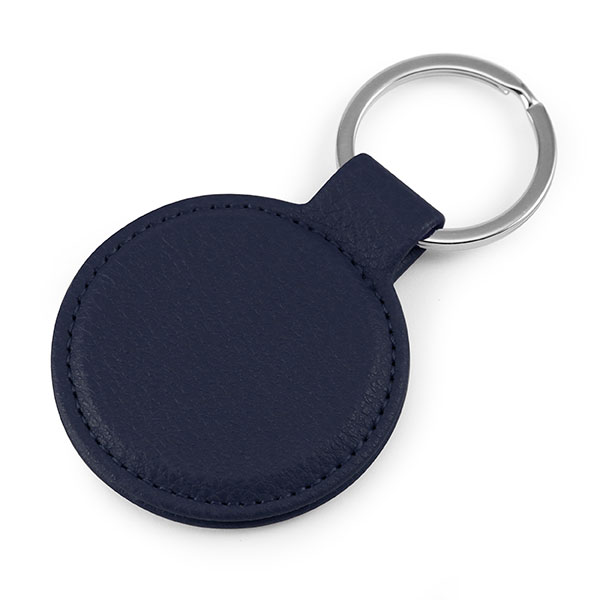 Q031 Porto rPET Round Key Ring - Full Colour - UK Stock