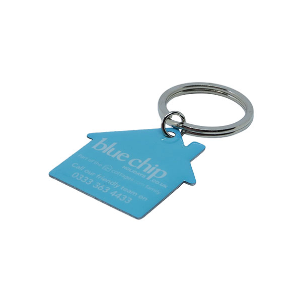 M094 Printed Steel Key Ring