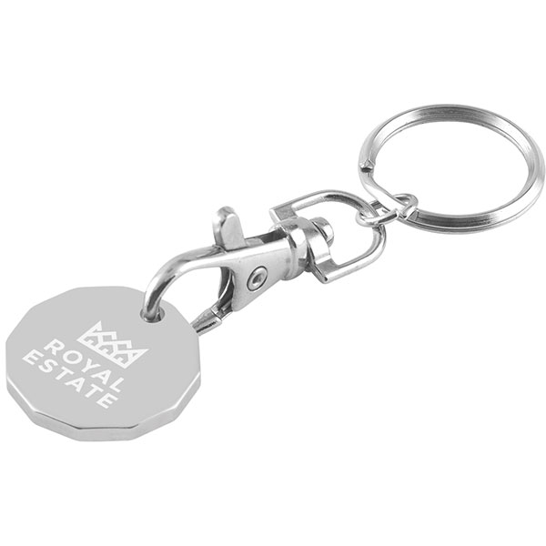 M096 Express Trolley Token Key Ring - Engraved