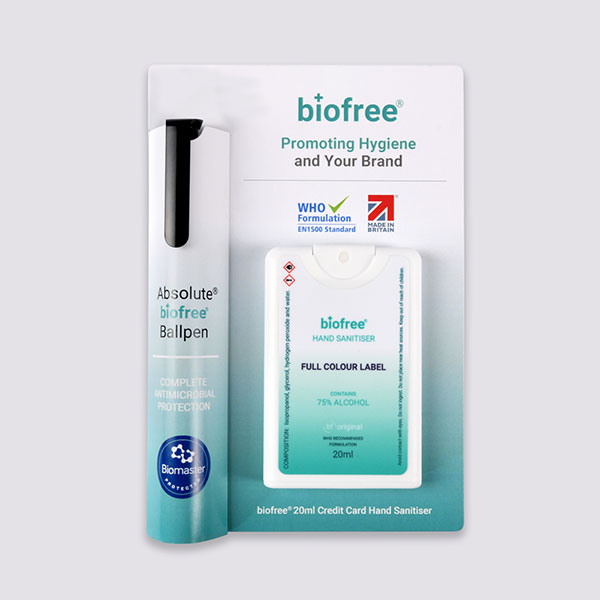 PPE  biofree Duo - Absolute Pen and Hand Sanitiser