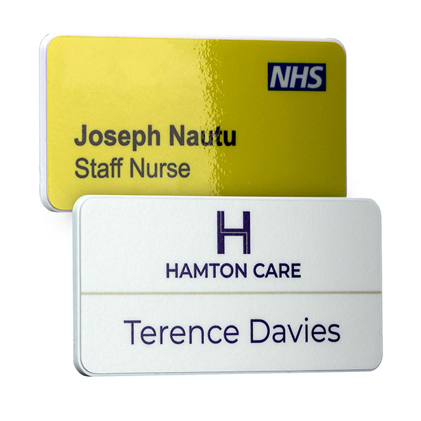 'PPE KeepSafe Eco Antimicrobial Name Badge'