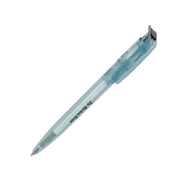 M057 Green & Good Litani Bottle Pen - Clear Blue