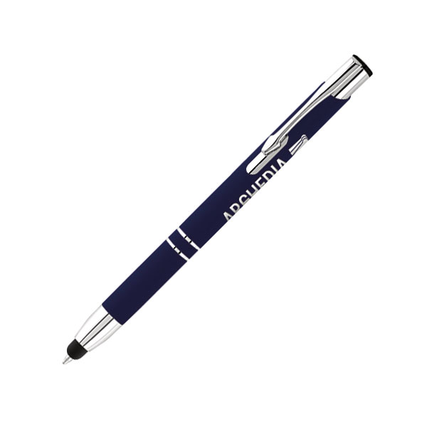 M054 Electra Soft Feel Ballpen  - Engraved