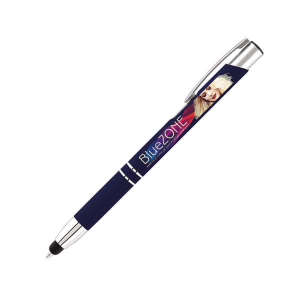 N123 Electra Soft Feel Ballpen - Full Colour
